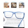 OLOMEE Large Reading Glasses Men +0.75 Oversized Square Wide Sunglasses
