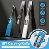 gzpynsgaoh Craft Knife with Built-in Blade Storage – Hobby Knife