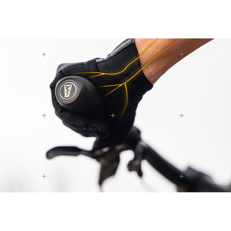 SQlab Trekking Grip 710 2.0 Ergonomic Bicycle Grip in Black,
