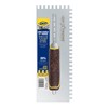 QEP Xtreme Cork Handle Stainless Steel Trowel Square Notch 1/4"