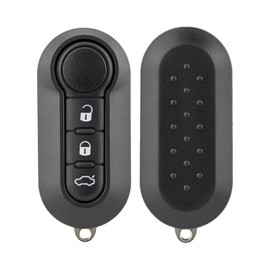 3 Button Car Flip Key Case for Fiat 500 Key Fob for Fiat Doblo Ducato Panda Punto Peugeot Citroen Brava Bravo Evo Grande Stilo Remote Control Flip Key Case