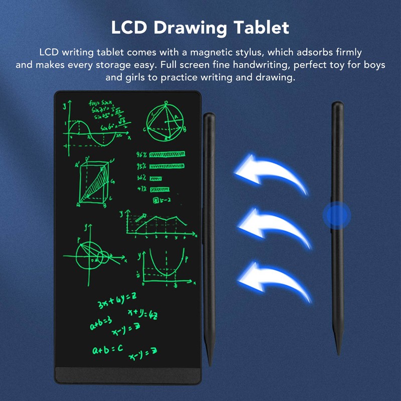 LCD Writing Tablet 6.5 Inch Erasable Reusable Educational Learning Toy