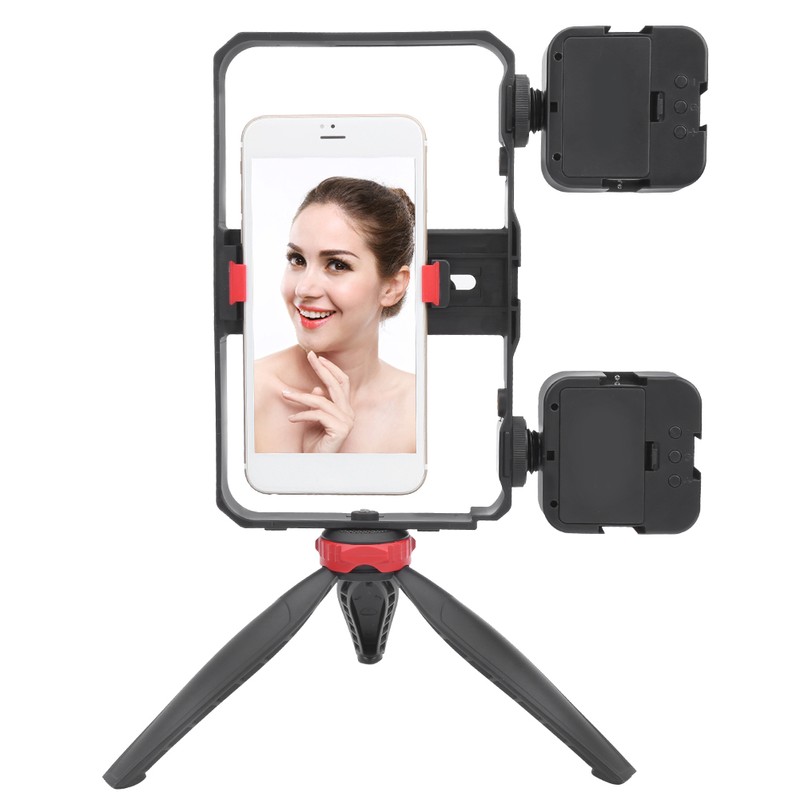 YELANGU Vlog Live Phone Photography Support Dual Light Video Shooting
