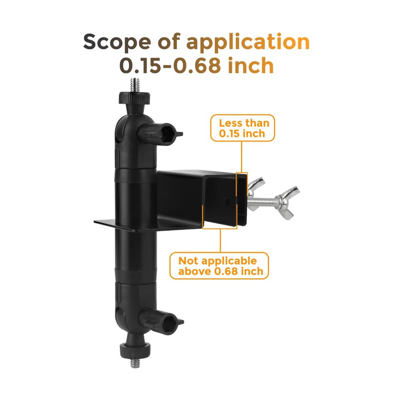 2 in 1 Gutter Mount Compatible with Stick Up Cam/Pro
