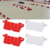 FLEXMAN 120Pcs RC Drifting Race Track Barrier, 60Pcs Red and