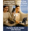 Kindle Travel Stand with Remote Page Turner – Foldable Kindle