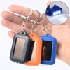 MODOAO Solar LED Keychain Flashlight 5 Pack Portable Small Pocket