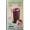 Parini Electric Coffee Bean Grinder & 8-Cup French Press Borosilicate