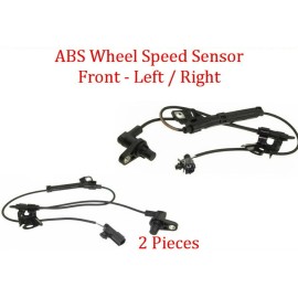 ISUMO 2 Pcs ABS Wheel Speed Sensor & Connector Front-L/R Fits Toyota Corolla 2009-2013