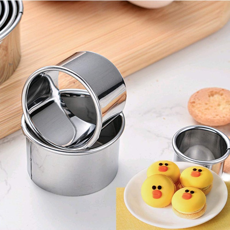 ZDHSOY Cookie Cutters - Biscuit Cutters/Stainless Steel Dumpling Cutters/Cake Pastry