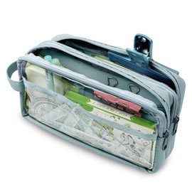 Pen Case, Pencil Case, Large Capacity, Clear, Tool Pen Case, Simple, Pen Pouch, Soft Case, Pencil Case, Korean, Stylish, High School Student, College Student, Boys, Girls, Elementary School, Middle
