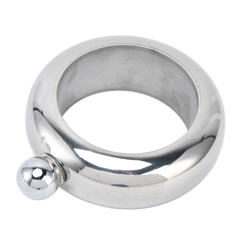 Flask Bangle Bracelet Stainless Steel Wine Flasks Gift for Carrying