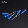 uxcell 50 Pcs 22G Plastic Dispensing Needles, 1" PP Glue