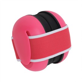 Hearing Protection for Babies, Headphones, Children, Capsule Ear Protection, Noise Protection, Prevents Hearing Damage, Protective Headphones, Earmuffs for Children, Baby, 0-3 Years Old, pink