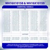 BlueStars WH16X10158 & WH16X10159 Washer Suspension Rod Set (4Pcs) -