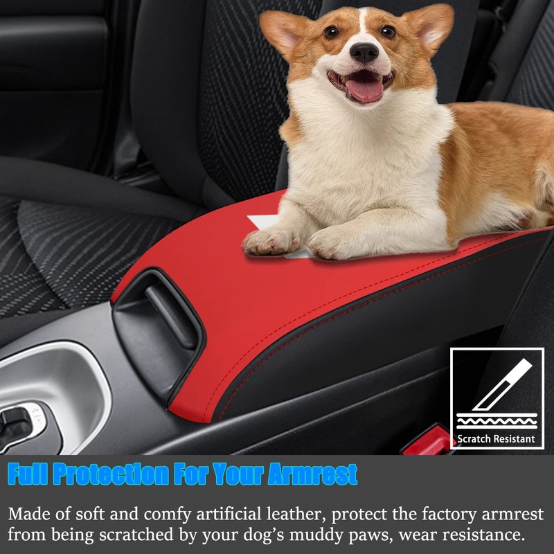YOFAMO for Dodge Journey 2011-2020 Car Armrest Cover Center Console