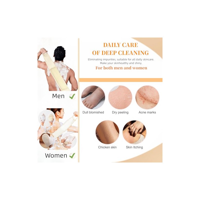 Juego Esponjas Exfoliantes Corporales Lufa Natural Almohadillas Guante Exfoliante Limpieza