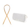 jiesinlov Vachetta Leather Replacement Shoulder Strap for Handbag (Beeswax Double