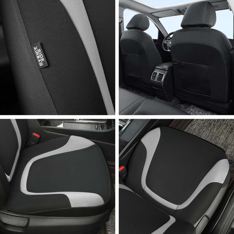 GIANT PANDA Polycotton Front Car Seat Cover for Toyota Rav4