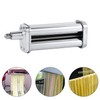 Pasta Roller Cutter Attachment, Stainless Steel Pasta Sheet Roller Spaghetti