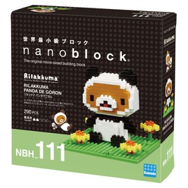 Nanoblock NBH_111 Rilakkuma Panda