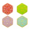 Mighty Gadget 20-Sided Dice Cookie Cutter & Stamp - 4x3.46"