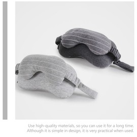 2 in 1 Eye Mask Travel Pillow U Shaped Sleeping Eye Cover Sleeping Neck Support Waist Support Pillow Pillows for Sleeping Neck Pillow Human Body Office Pure Cotton Facial Mask