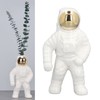 Ceramic Space Man Astronaut Figure Statue Modern Space Man Vase