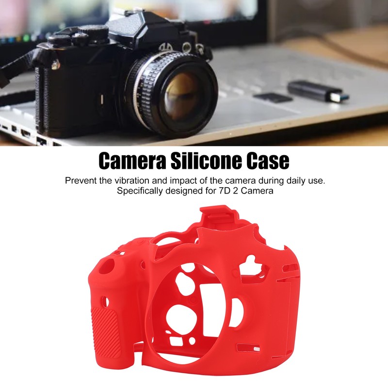 Silicone Protection Case for 7D 2 Camera Ultra Thin Lightweight