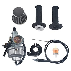 BEAR FLAG EDITION for PZ26 Carburetor Thtle Cable 7/8" Handbar Filter ATV Pit Bike Part