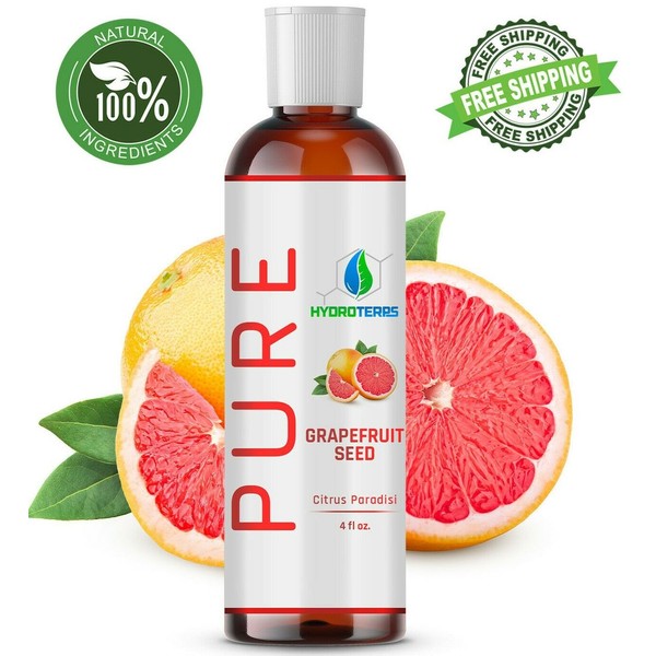 Grapefruit Seed Oil 4 oz. Cold Pressed 100% Pure Natural Organic Extract Liquid