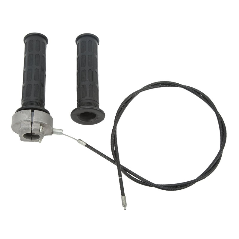 2PCs Twist Throttle Cable Handle Accelerator Handle Grips Replacement for