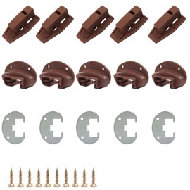 Seimneire Drawer Guide Repair, 10 Sets Dresser Drawer Slides Replacement Kit Compatible with Kenlin Rite-Trak II