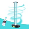 JTAPURE 100W UV Light with Ozone, 3-Gear Timer & Remote