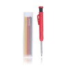 WOOXGEHM Carpenter's Pencils, 2.8 mm Tungsten Carbide Tip, Multifunctional Marker