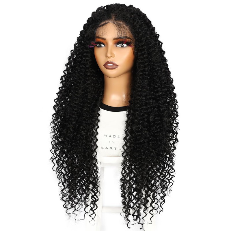 SOMIARIK Wear and Go Glueless Pre Cut Lace Front Wig,