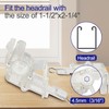 Unlorspy 4 Pcs Low Profile Wand Tilter,Clear Heavy Duty Low