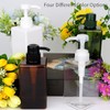 Empty Plastic Pump Bottles Dispenser,6Pcs 100ml Travel Pump Bottles Set,Refillable