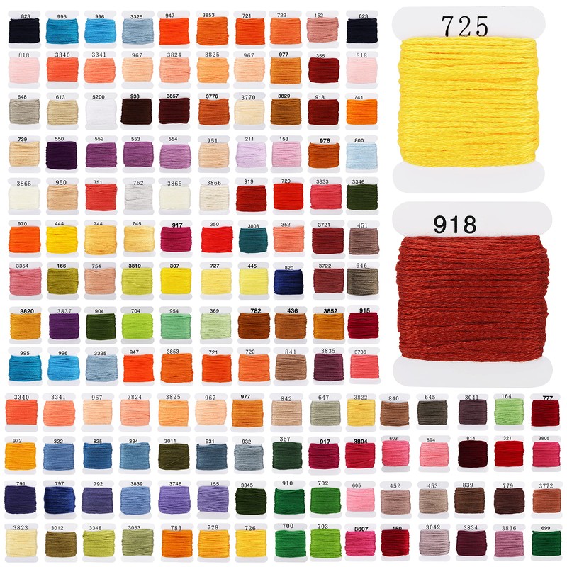 Handi Stitch Embroidery Thread Set - (187 Pack) - Cross