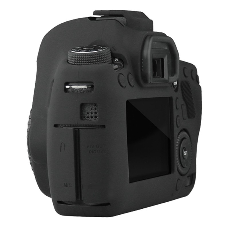 Soft Silicone Camera Case Protective Cover Skin for Canon 6D