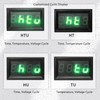 Car Smart Digital Thermometer 3 in 1 Nightlight LED Digital