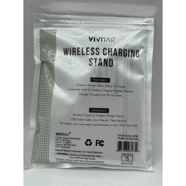 Universal Vivitar Wireless Charging Stand, Cell Phone Charger.