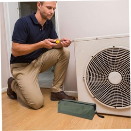 LALAFINA 3pcs Tool Bag Storage Pouch for Tools and Sundries Heavy-duty for Electricians Carpenters and Handymen