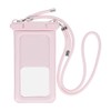 Owtec OWL-WPCSP10R-PK Waterproof Case, Floats in Water, Nuance Color, Completely
