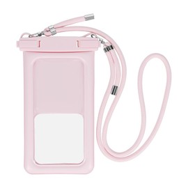 Owtec OWL-WPCSP10R-PK Waterproof Case, Floats in Water, Nuance Color, Completely Dustproof, Waterproof, IP68 Certified, Baby Pink