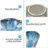 Dmnnlp Tea Bag Dish, Ceramic Spoon Rest 4.3 Inch, Flower