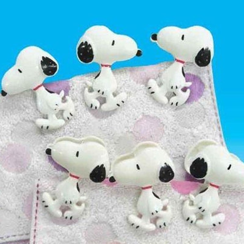Sankin Shoji SN3273 Snoopy Clothespins, 8 pcs