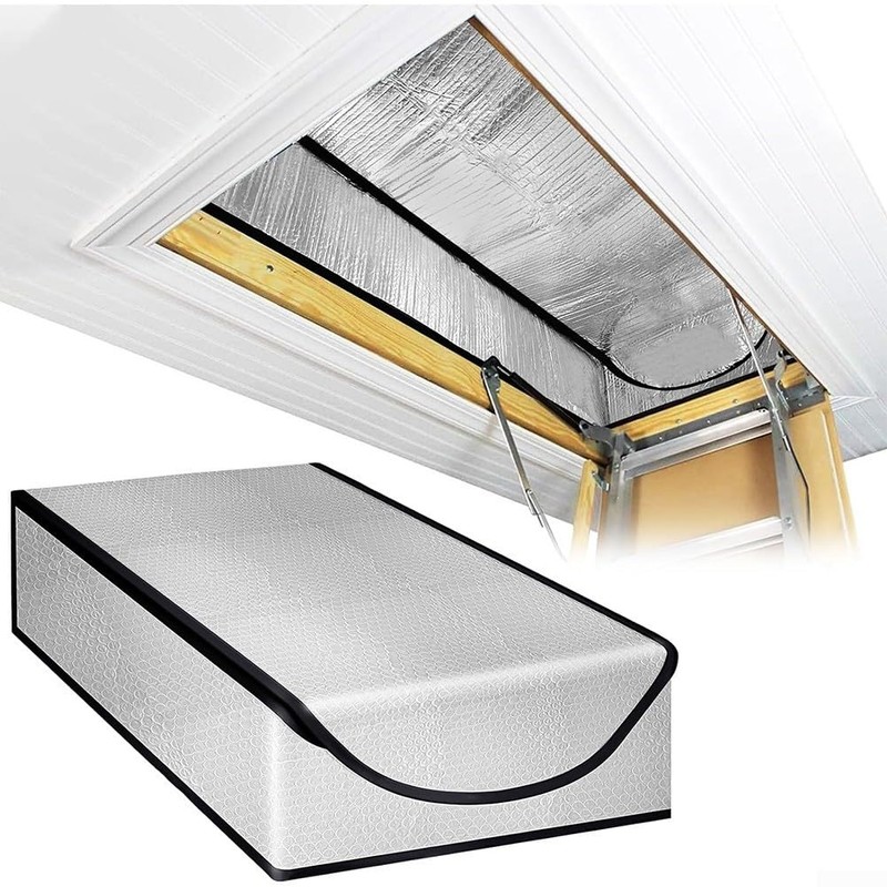 Moisture Resistant Loft Stair Insulation Keeps Your Home Cool in