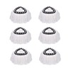6 Pack Spin Mop Refill Replacement Head Compatible with Ocedar