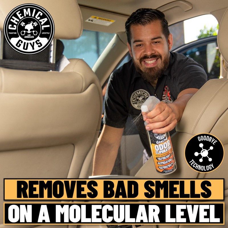Chemical Guys SPI2321603 Ghosted Complete Interior Vehicle Odor Eliminator, Great
